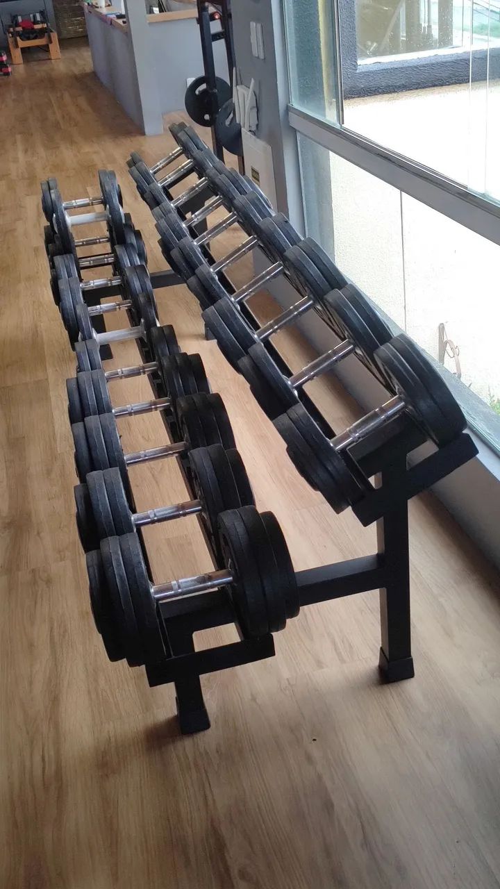 ANILHAS VAZADAS INGETADAS PARA ACADEMIA 12 REAIS O KG. - Foto 4