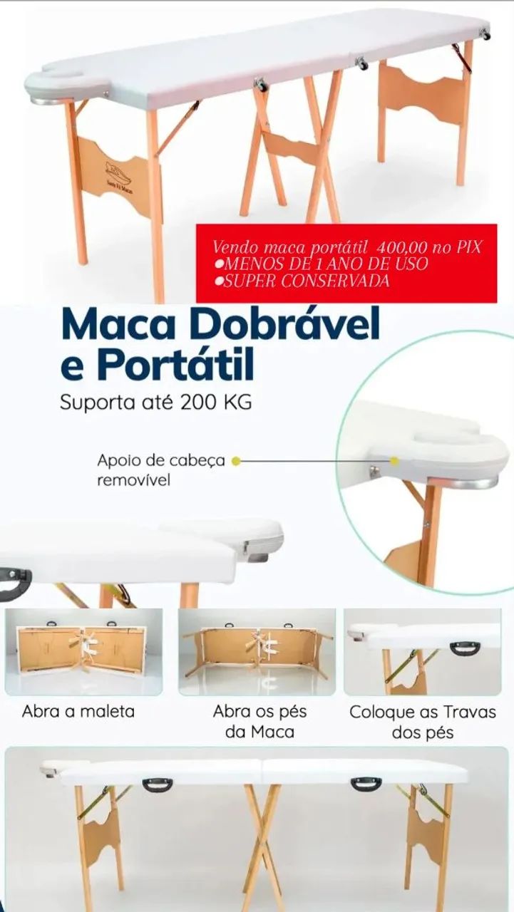 Maca portátil 