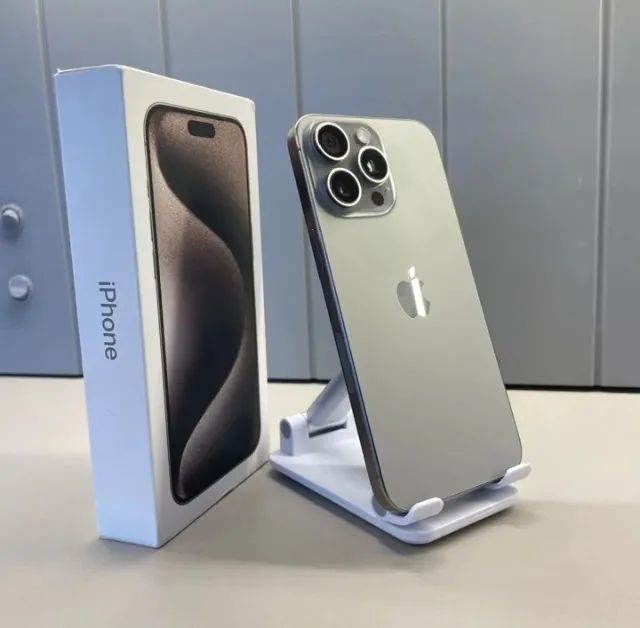 IPHONE 15 PRO MAX TITÂNIO NATURAL 256 GB - Foto 5