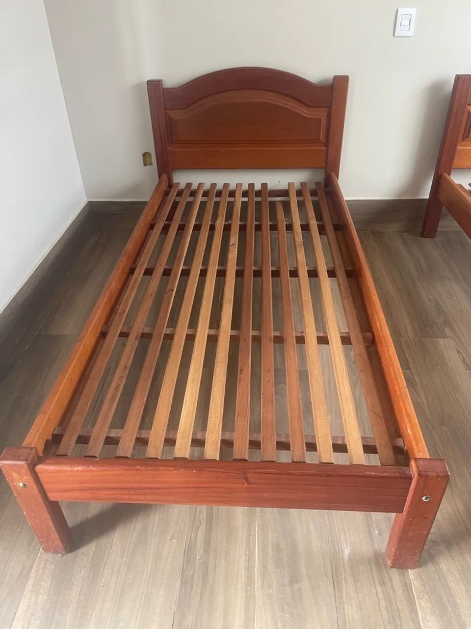 Cama de solteiro madeira maciça  - Foto 3