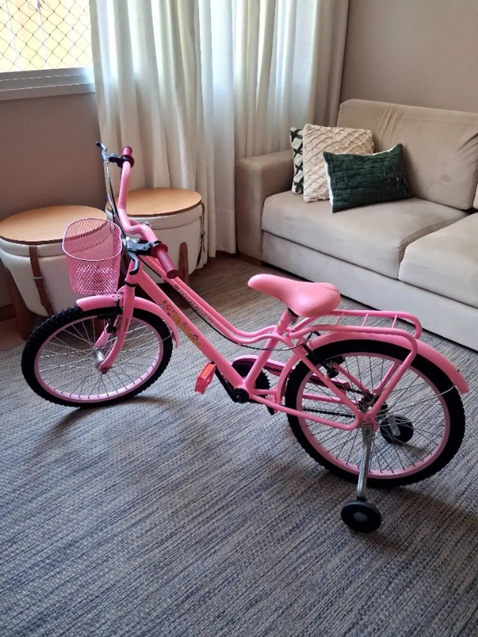 VENDO BICICLETA INFANTIL NOVA - Foto 2