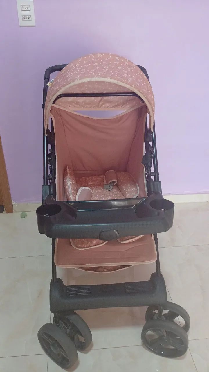 Vende se kit carinho de bebê e bebê conforto  por  450 - Foto 3