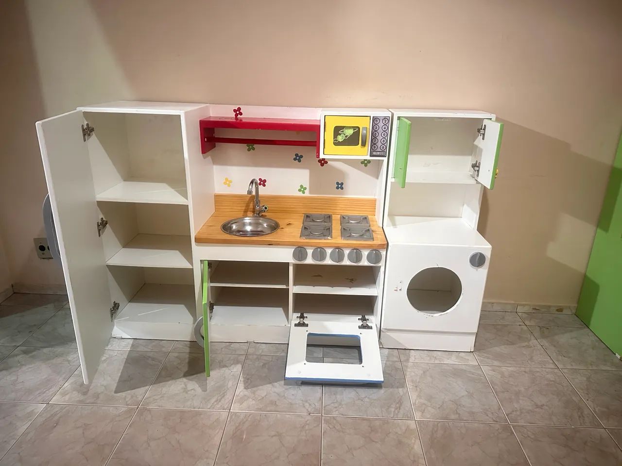 Cozinha + lavanderia de MDF - Foto 2
