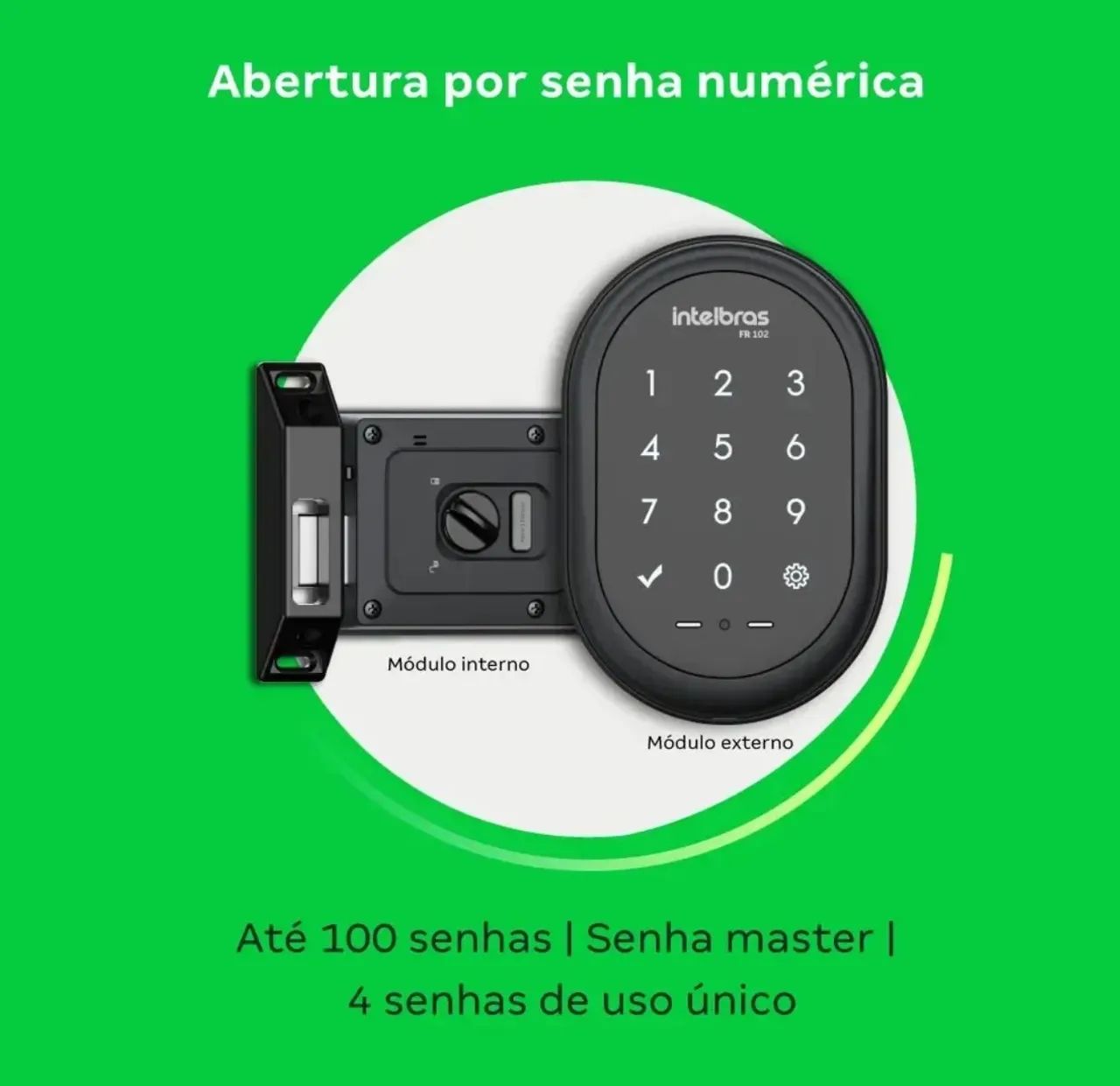 Fechadura digital FR 102
