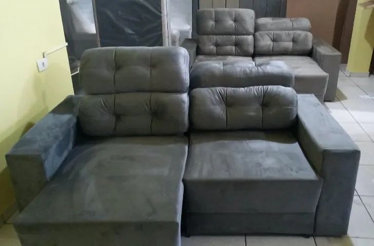 Sofá Reclinável (Compre no Boleto)
