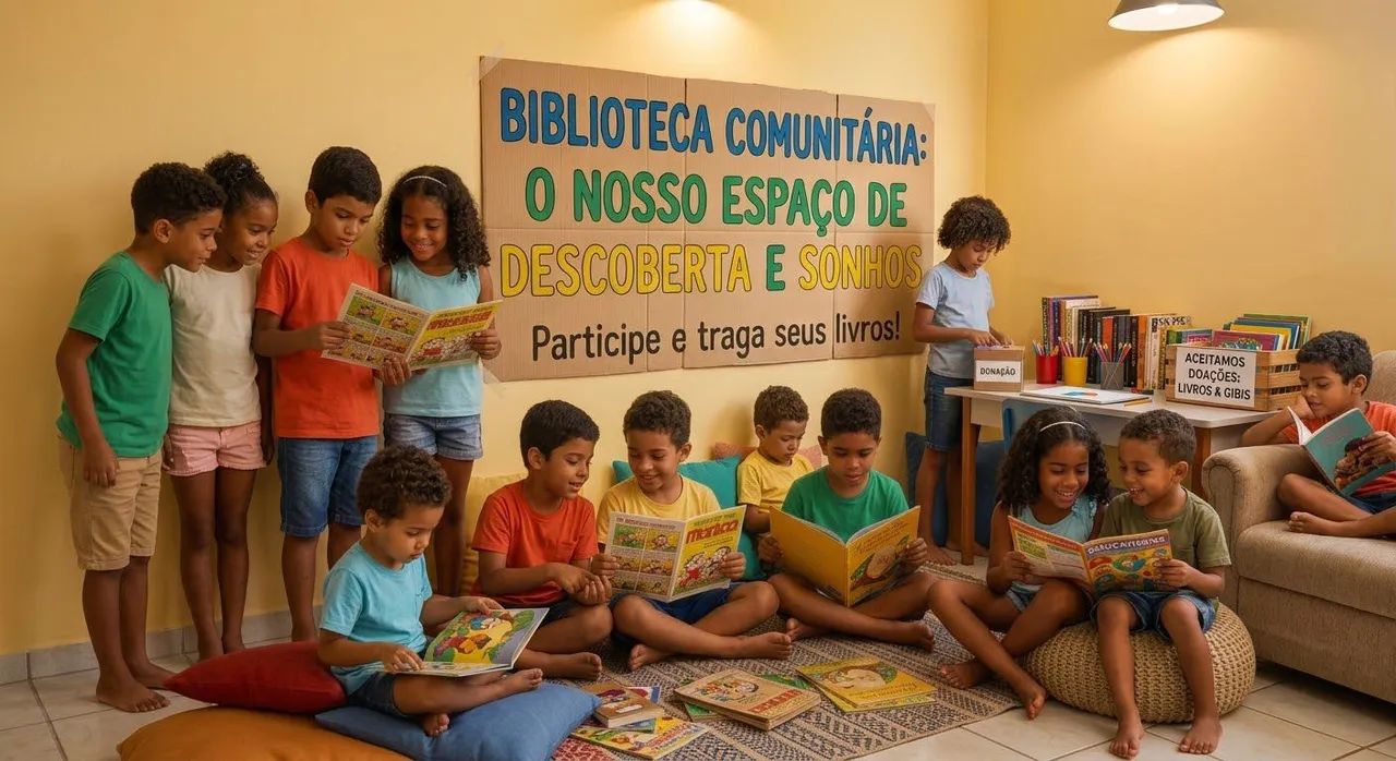 Compartilhe livros