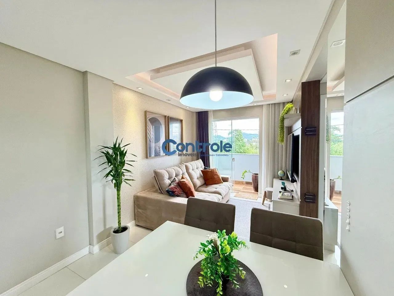 Apartamento com Vista Permanente para o Cambirela - 2 Dormitórios - Foto 3