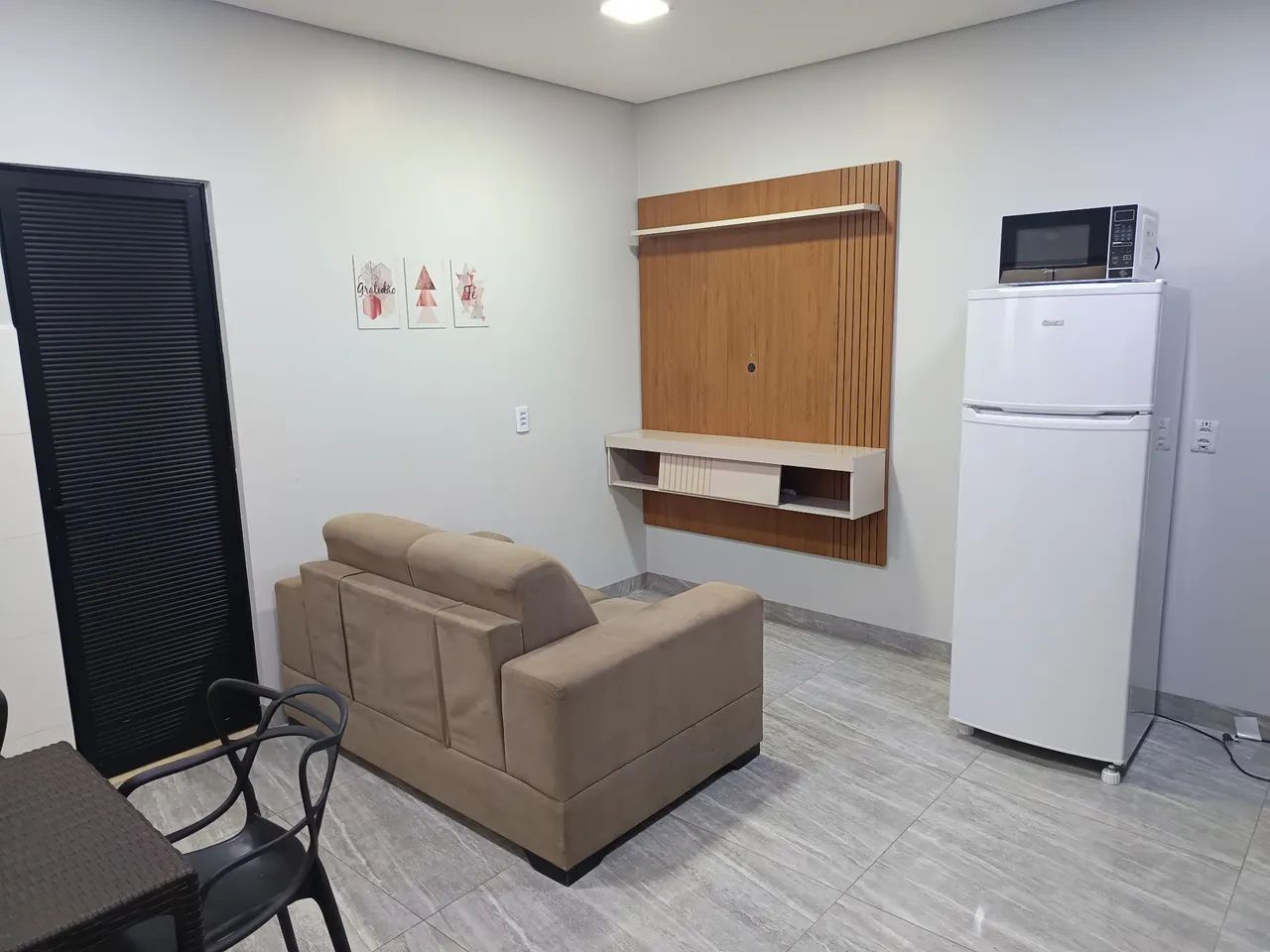 Alugo apartamento de 1 quarto mobiliado  - Foto 4