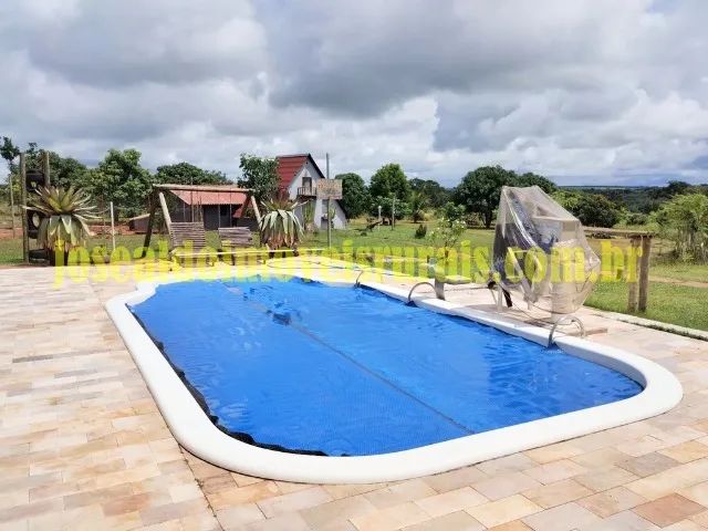Sítio 2,0 hectares, casa, piscina, entre Uberlândia e Monte Alegre. - Foto 3