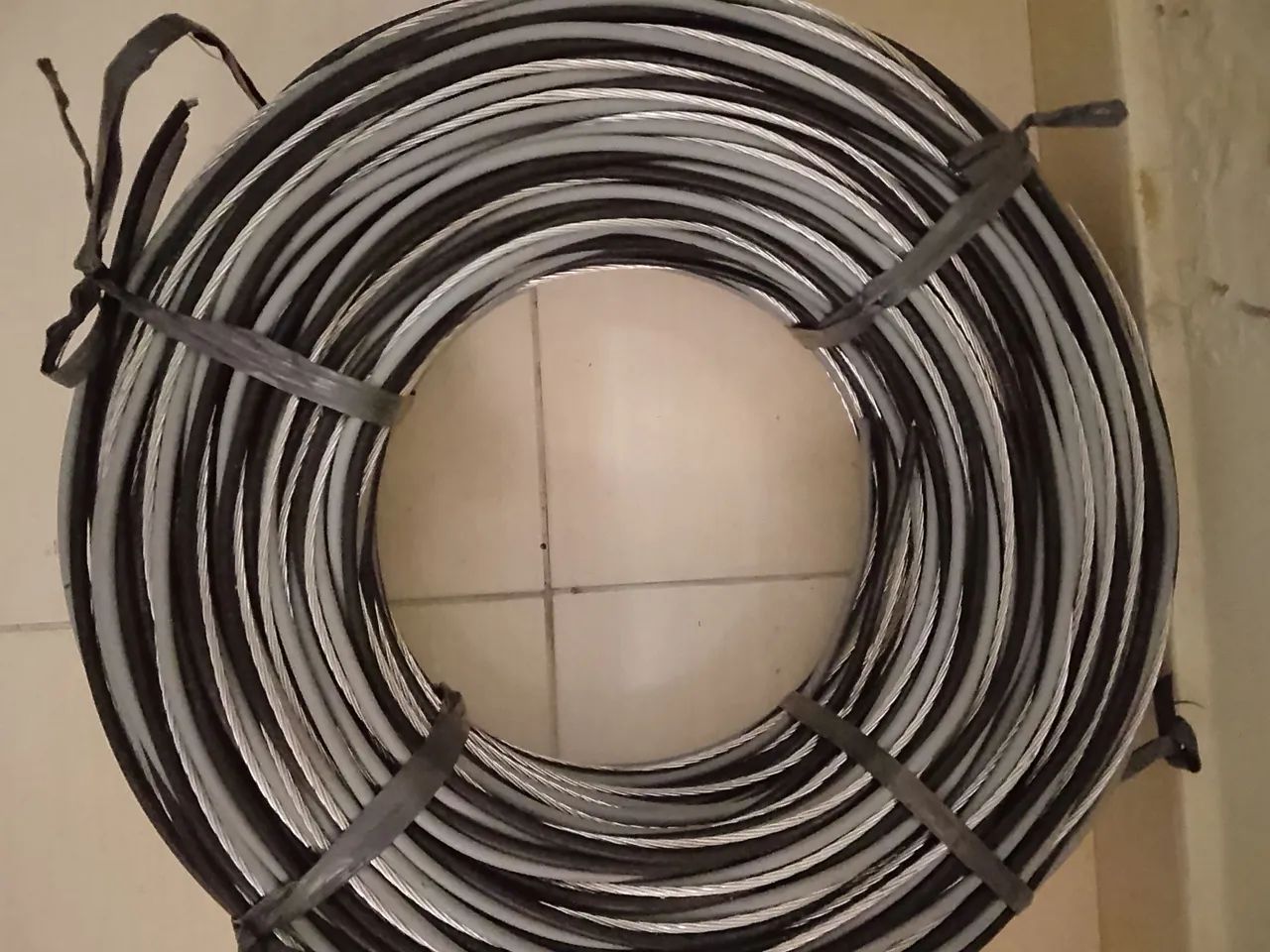 Fio de alumínio de 3 vias com 100m