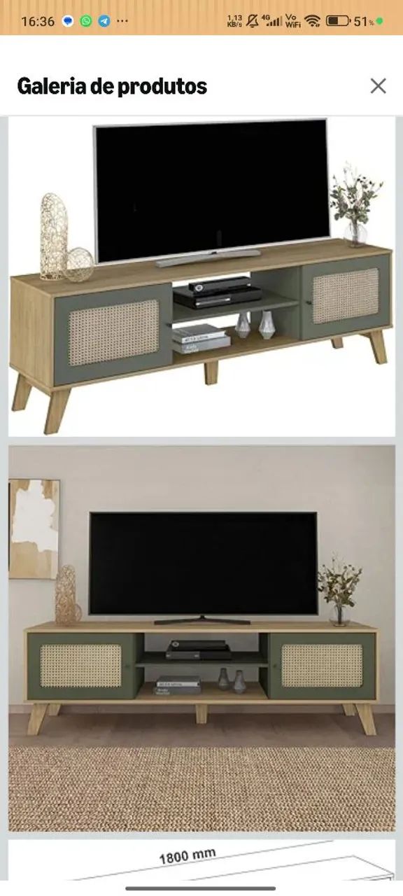 Rack até 75" na caixa novo