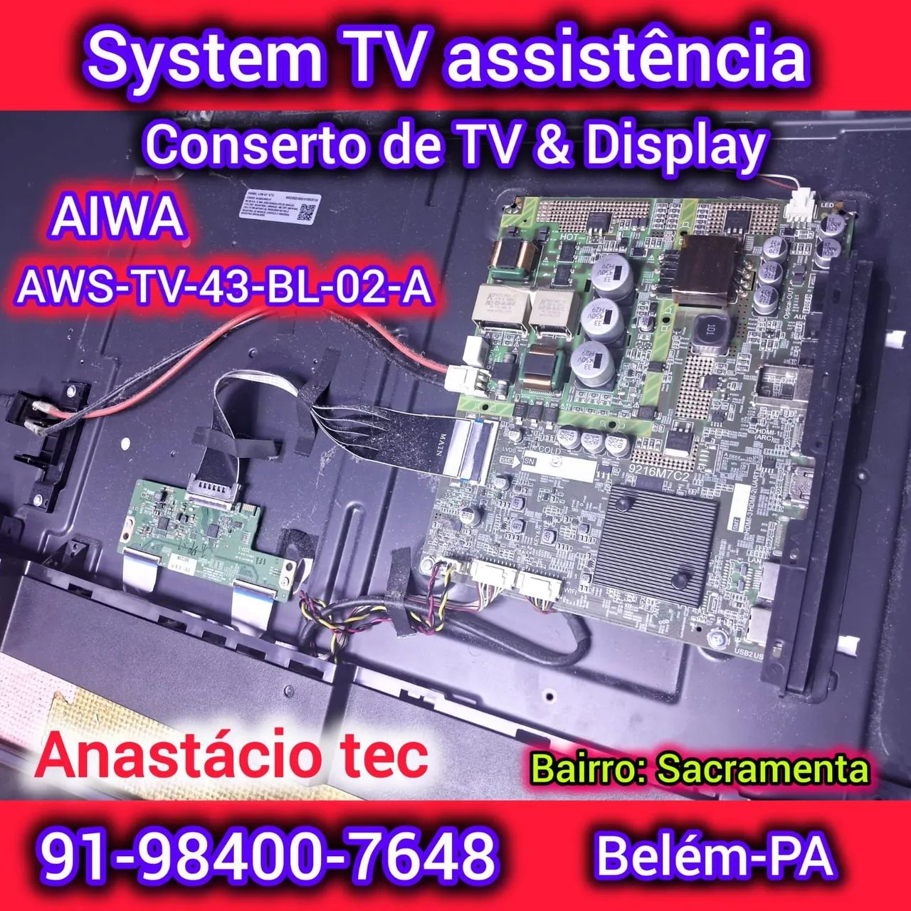 Conserto de TV & Display 