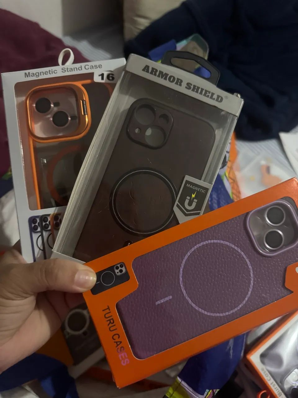 Capas para celulares 16, 15, 13pro e 14 ProMax - Foto 2