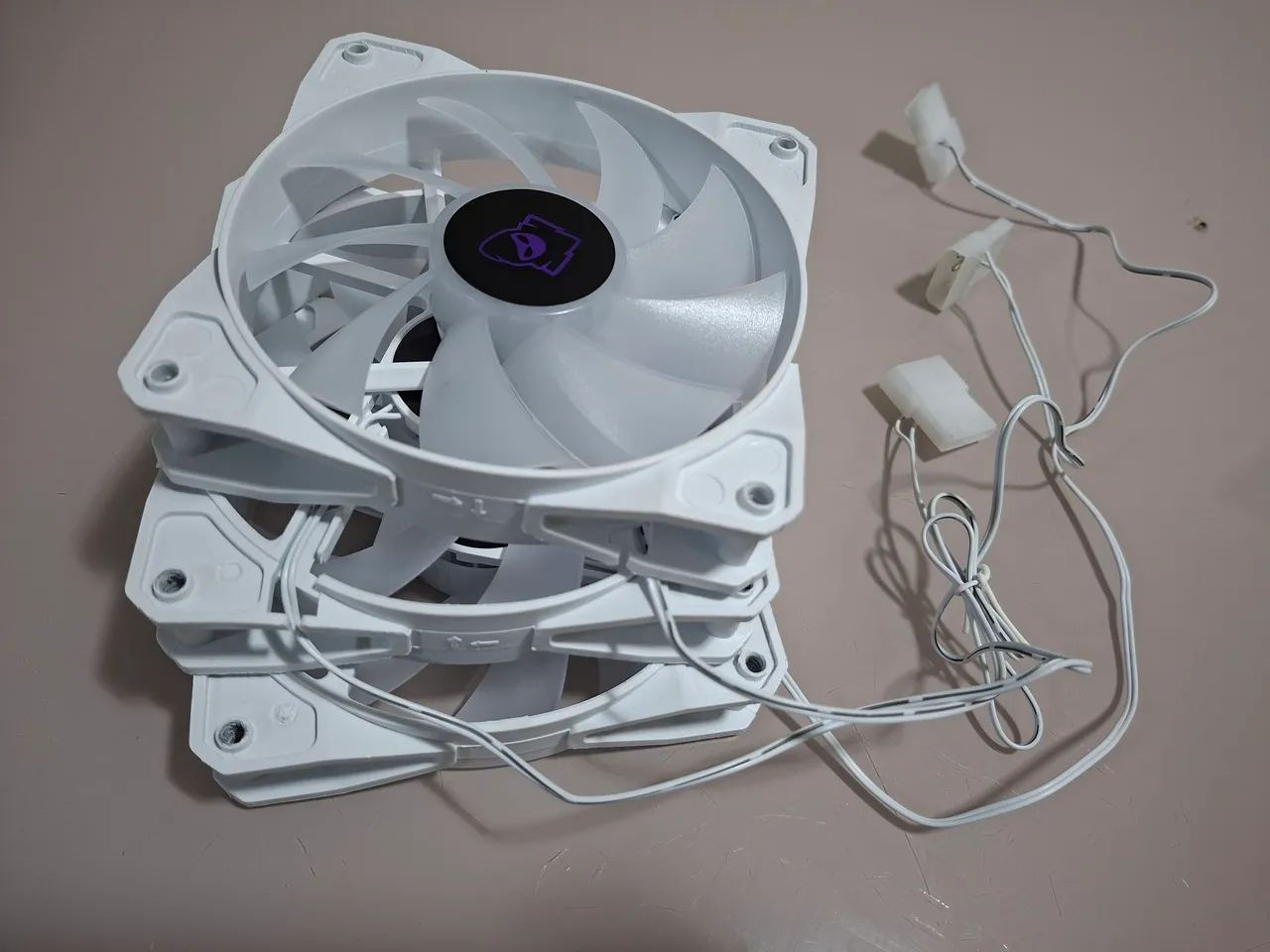 Kit 3 fans/ventoinhas 120mm Mancer