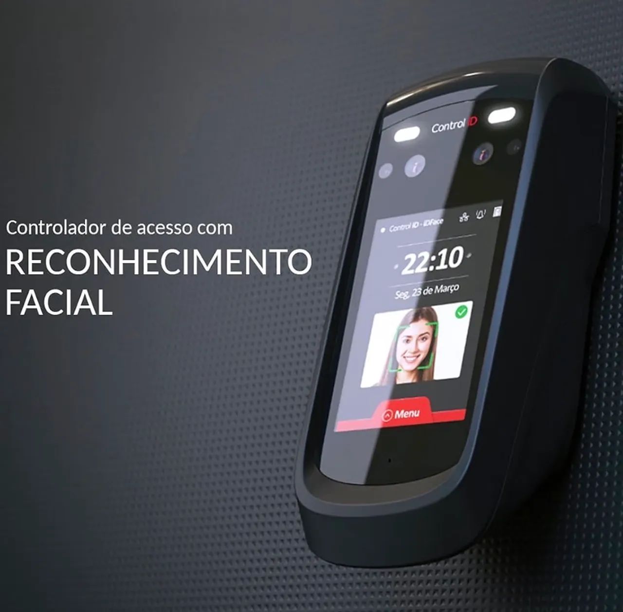 RELÓGIO PONTO FACIAL + SISTEMA - LOCAÇÃO