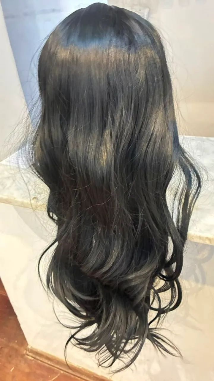 Wig lace bio orgânica 65cm