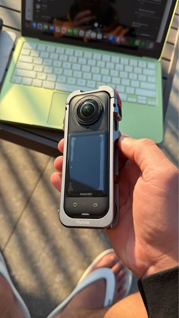 Insta 360 X5 - com acessorios - Foto 2