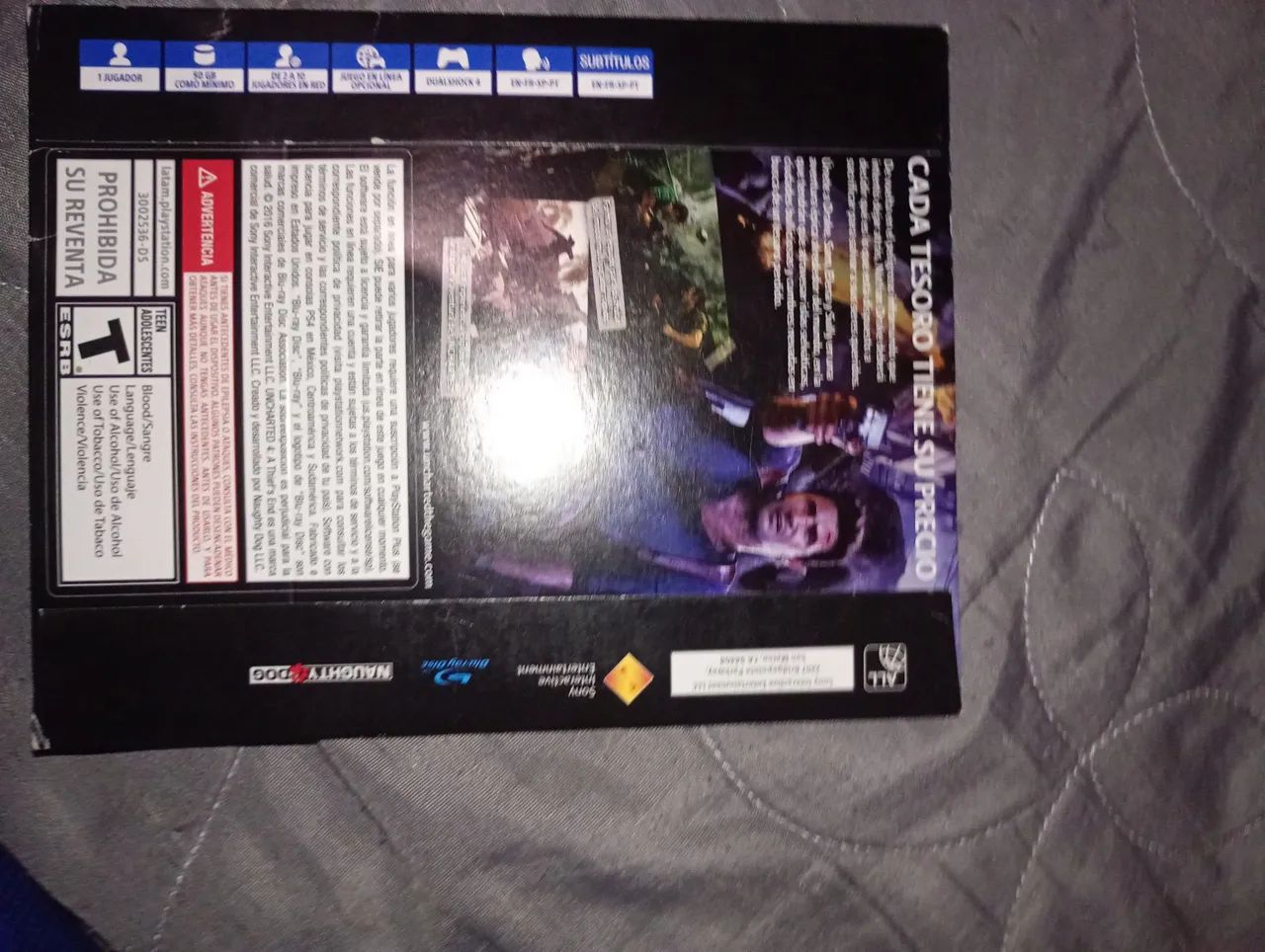 Jogo uncharted 4 - Foto 2