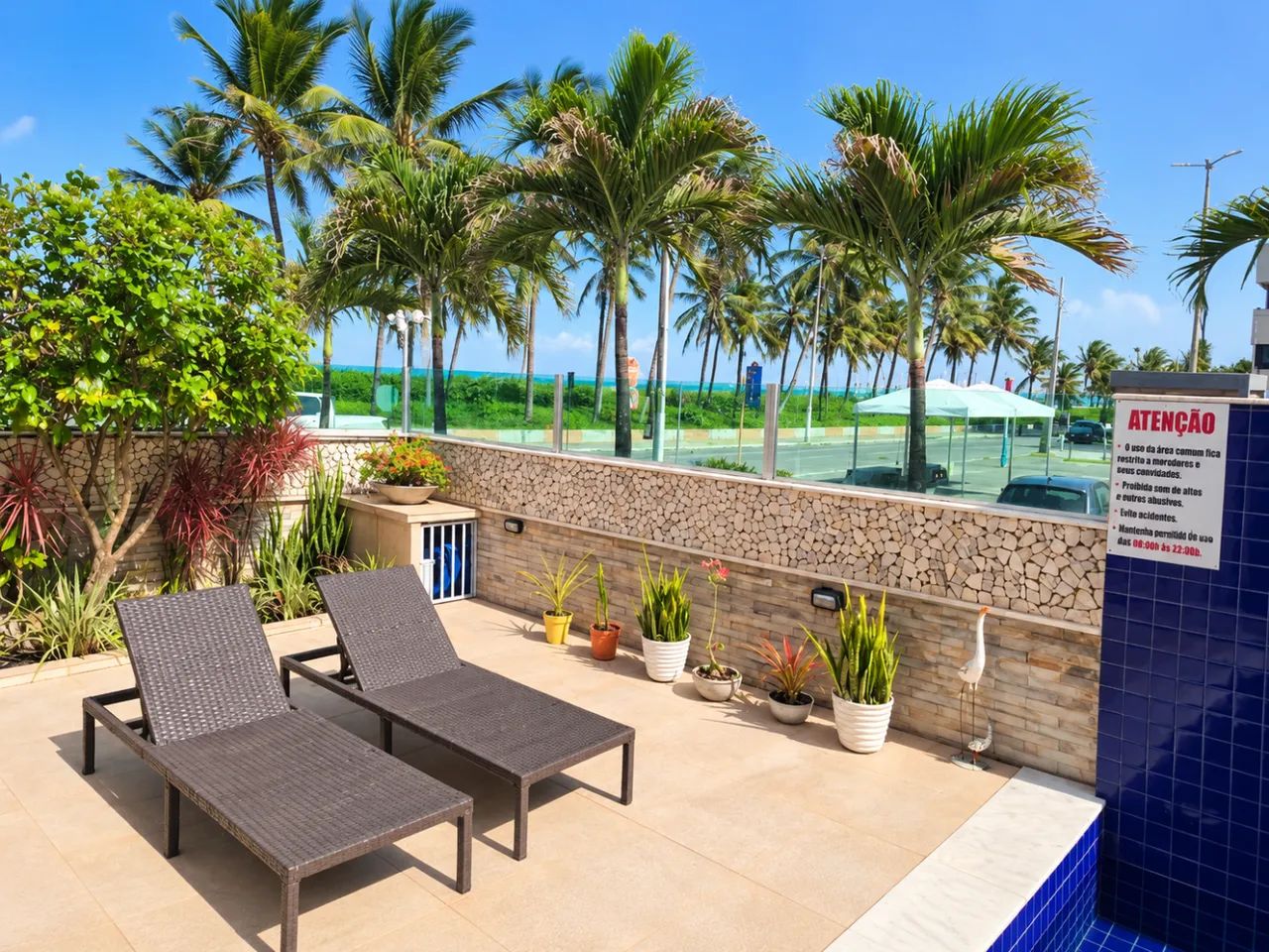 Flat Mobiliado Beira-Mar em Intermares | Cabedelo PB