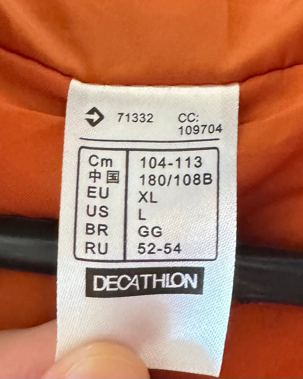 Colete Acolchoado Quechua (Decathlon) - Azul e Marrom - Foto 5