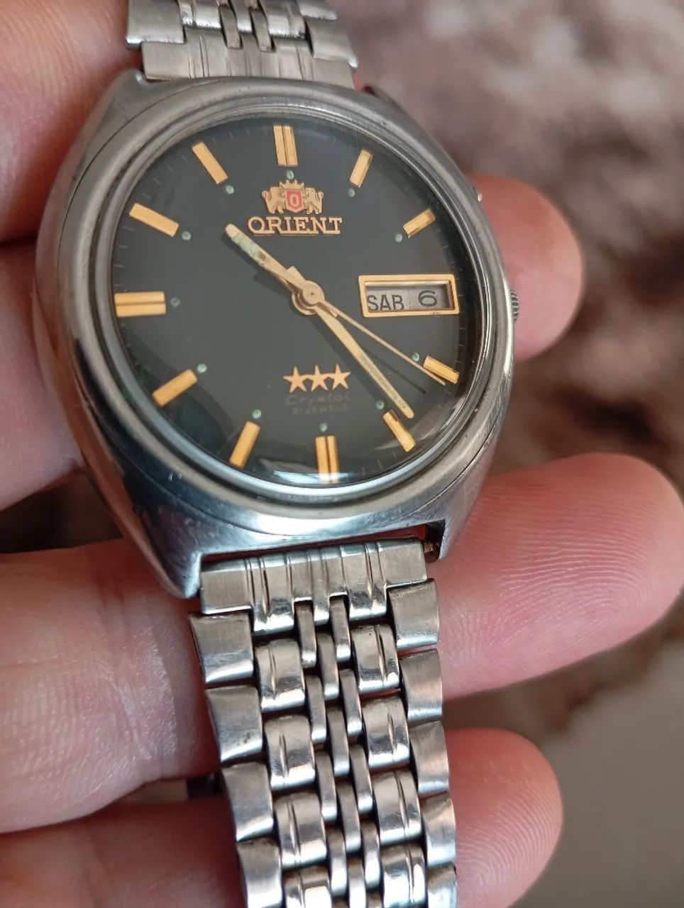 Relógio Orient automático masculino funcionando - Foto 4
