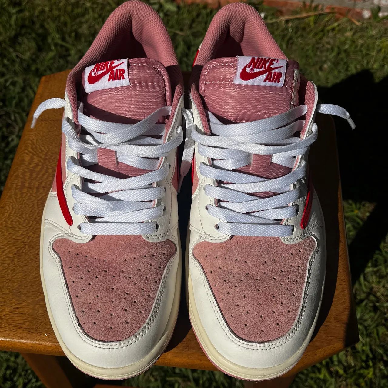 Nike Travis Scott AJ1 Rosa Pink - Foto 3