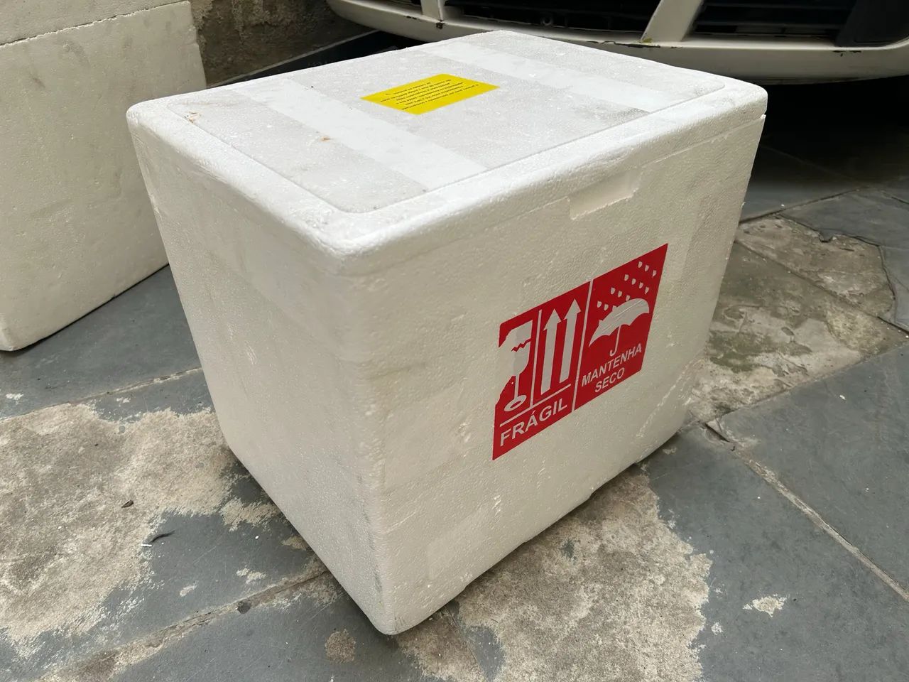 Caixa térmica Isopor 30L