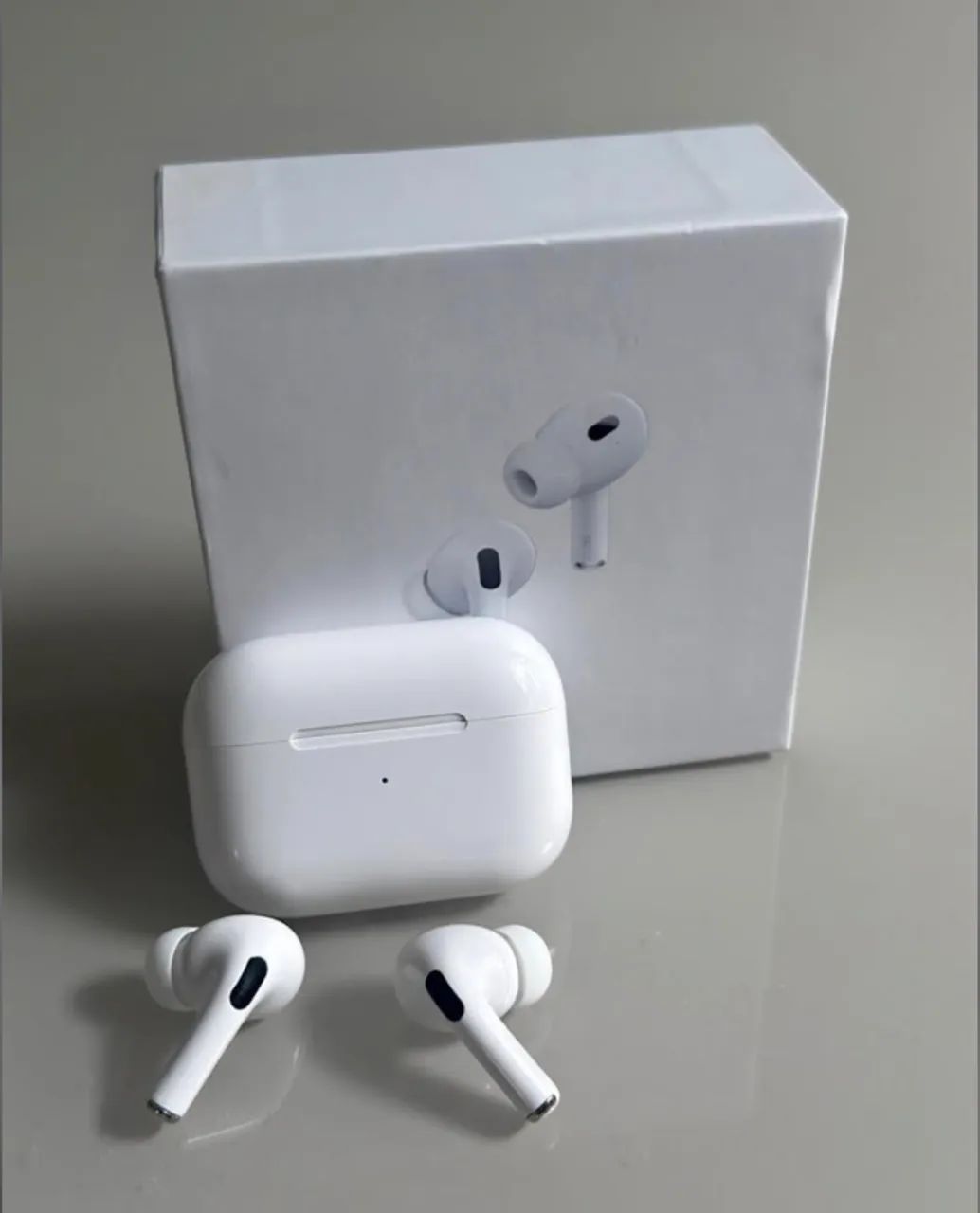 Fone Bluetooth AirPods Pro 2° geração Branco, compatível com Iphone