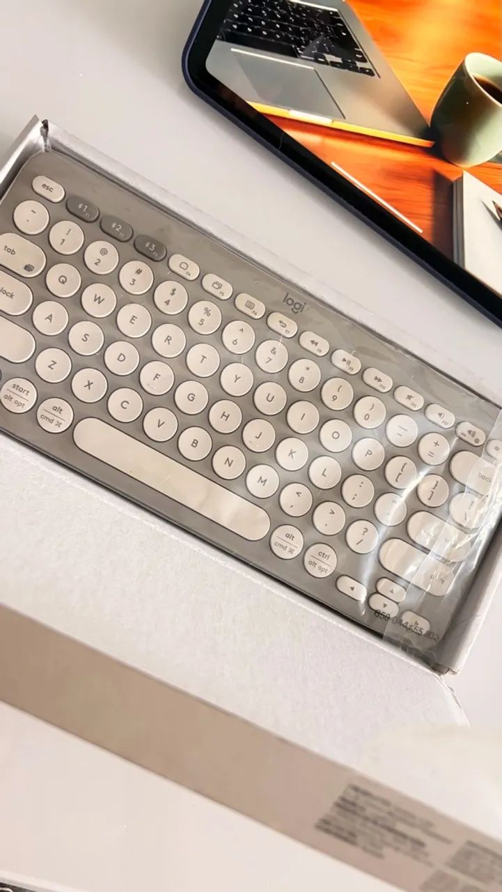  Teclado Sem Fio Bluetooth Logitech K380 - Foto 2
