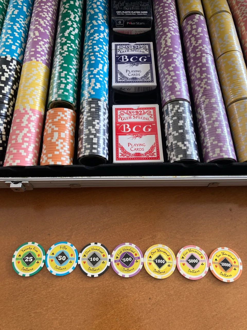 Poker Maleta com 1.000 fichas - Foto 2
