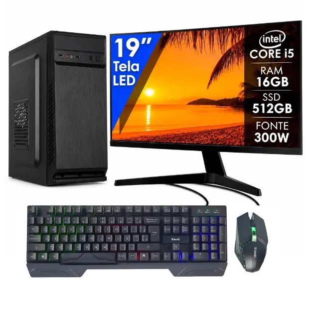  COMPUTADOR COMPLETO À VENDA! 