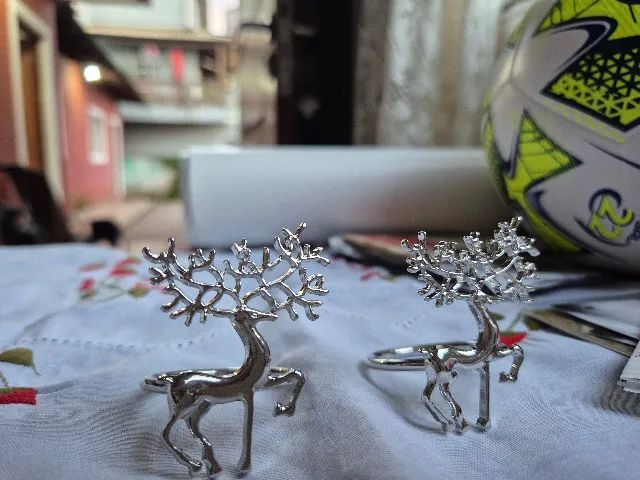 Decoraçoes de mesa natalina, 6 pessoas - Foto 5
