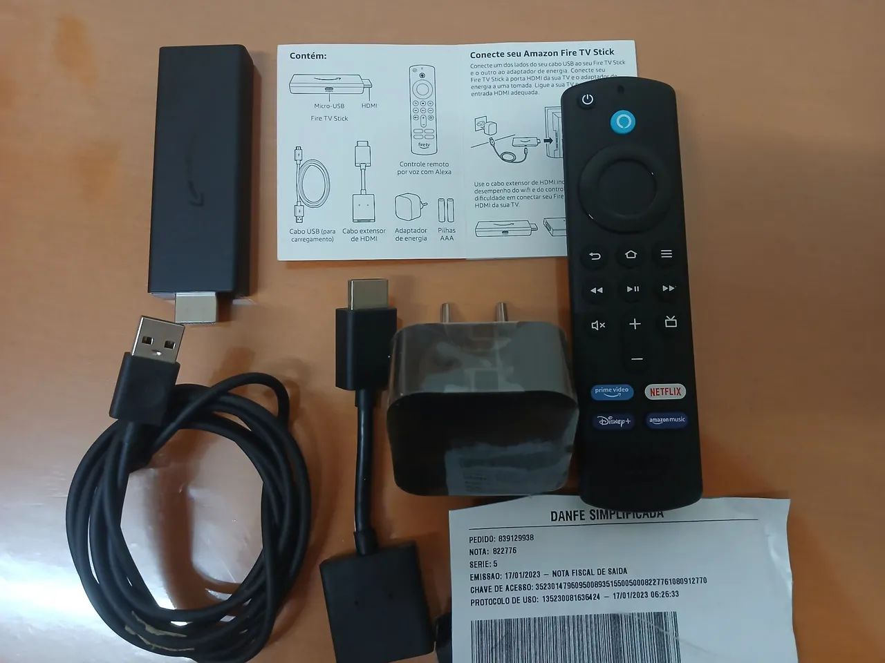 Fire Tv stick amazon, com alexia - Foto 4