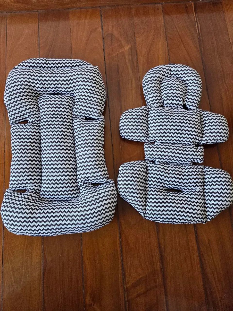 Kit de almofadas dupla face redutoras para bebê conforto e moisés/carrinho - Foto 2