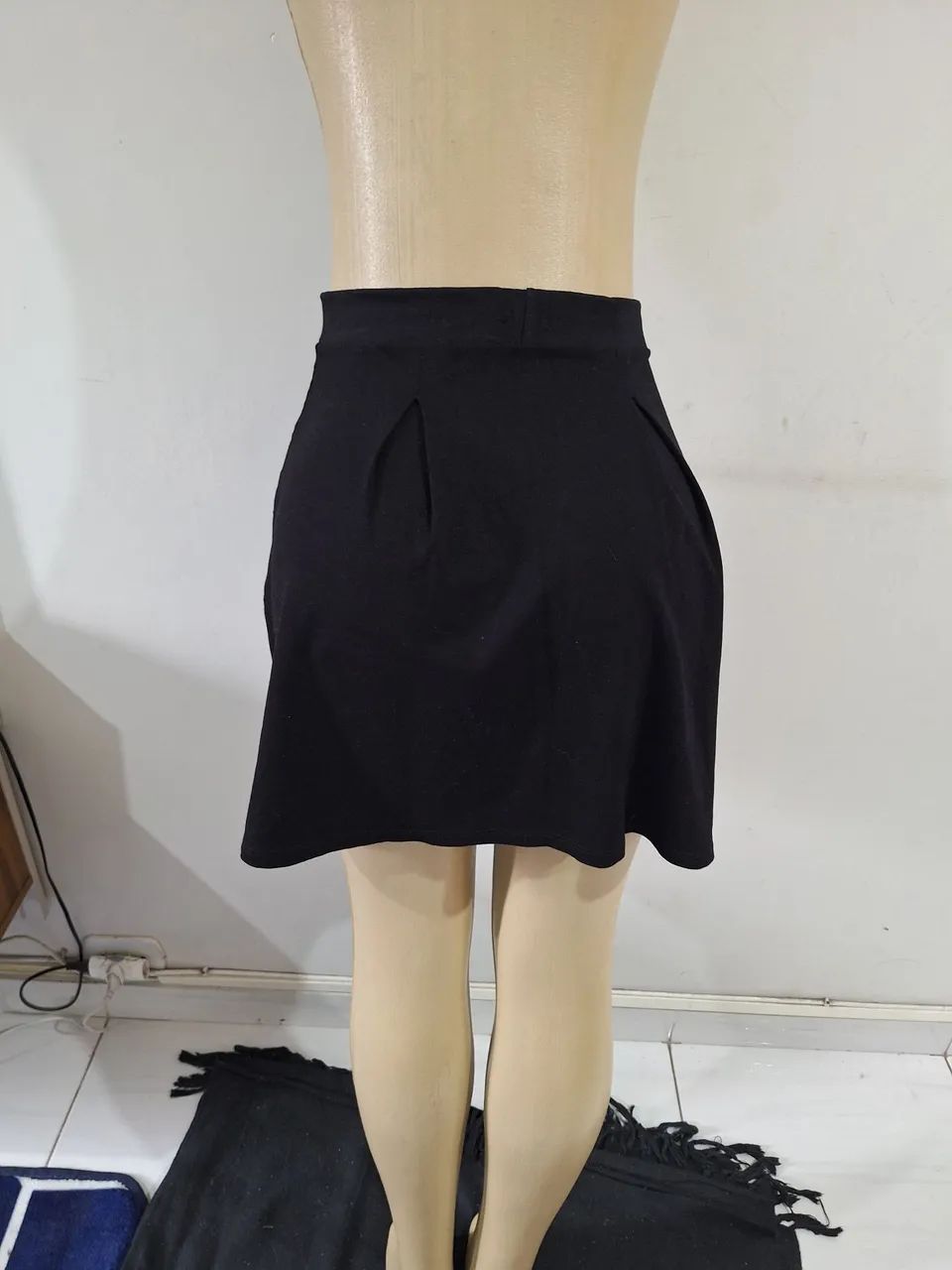 Saia feminino preta  - Foto 4