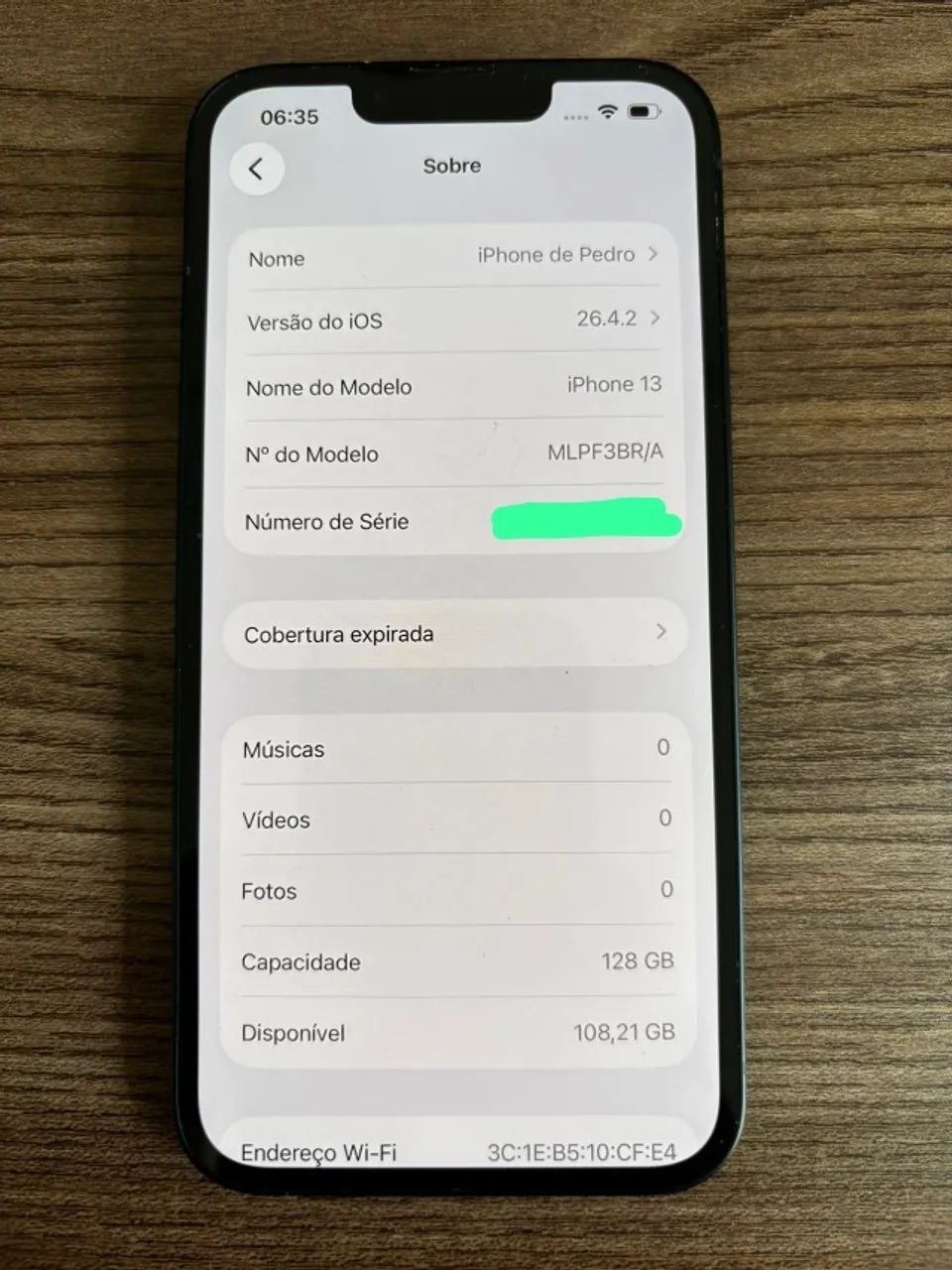 Apple iPhone 13 128GB, A15 Bionic, Câmera Dupla 12MP, 6.1'', iOS - Foto 4