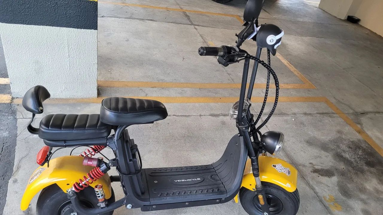 Scotter elétrica 1000w + acessórios
