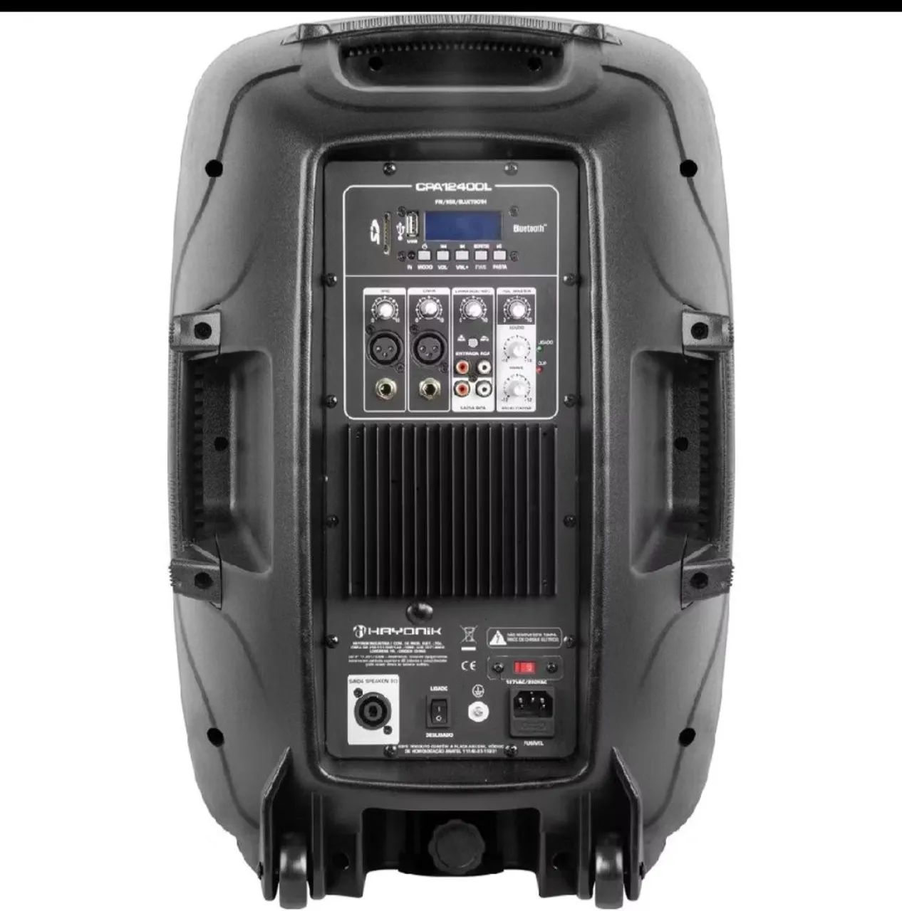 Caixa de Som Ativa 400w com bluetooth - Foto 2