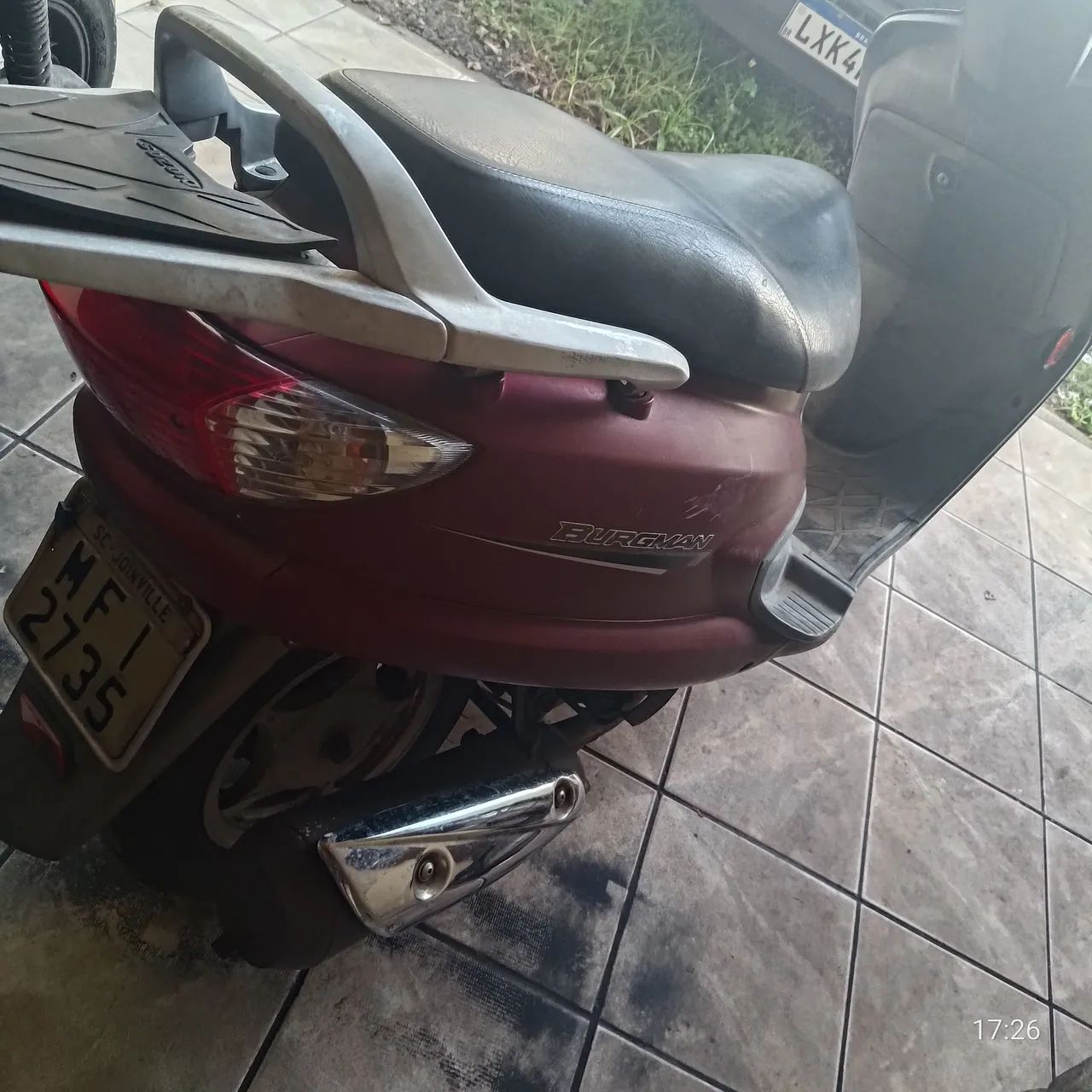 Moto Burgmann 125cc 2008 Automática / Doc em dia - Foto 5