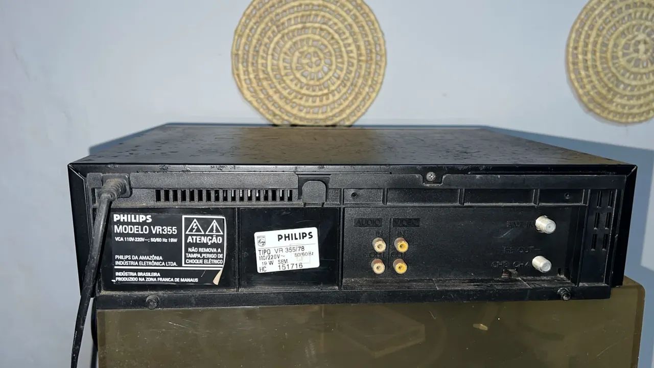Vídeo Cassete Philips VR355 - Foto 5