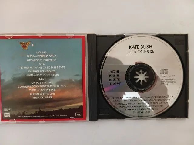 CD - Kate Bush "The Kick Inside" Importado Usado - Foto 3