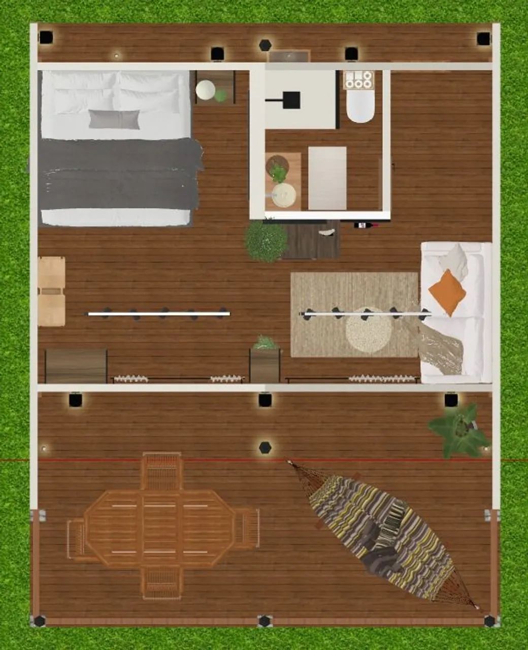 Planta baixa | Projetos em 3D e 2D