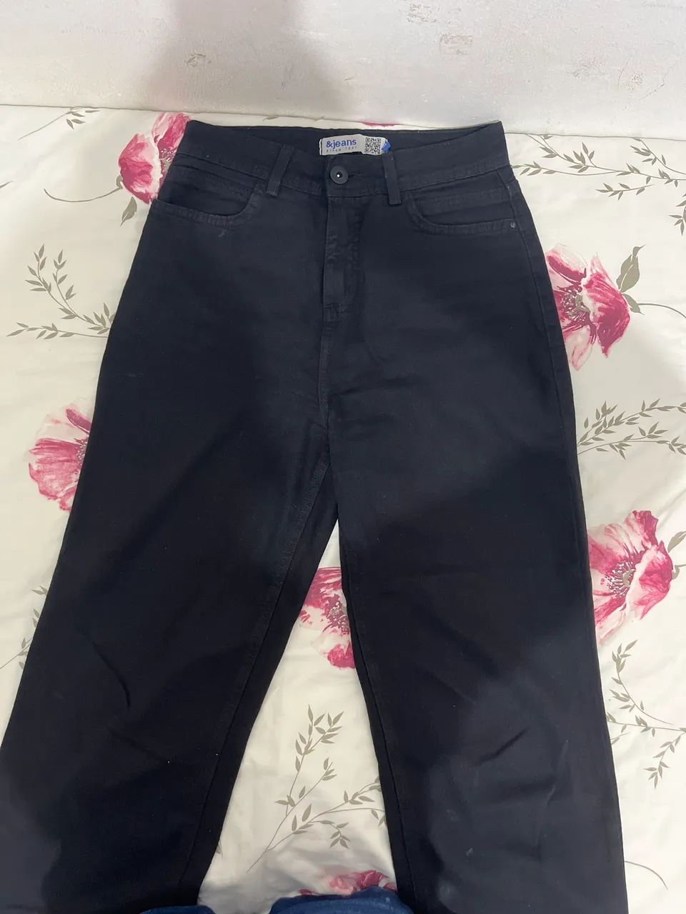 Calça jeans feminina preta  - Foto 2