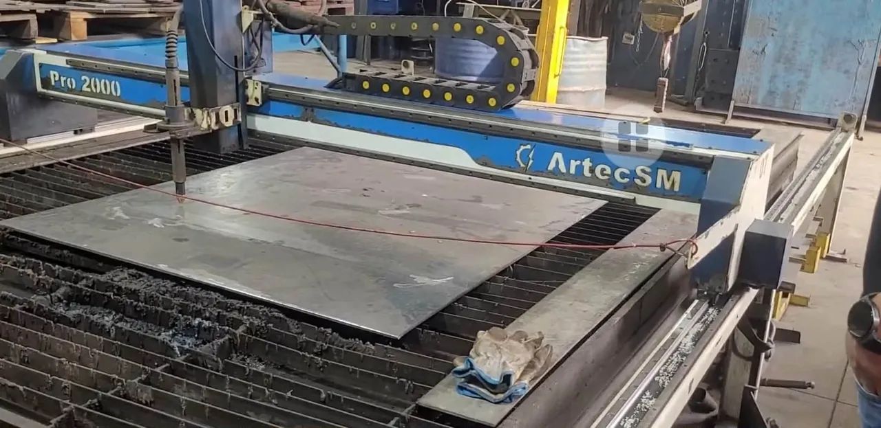 Maquina corte cnc plasma e oxicorte. - Foto 2