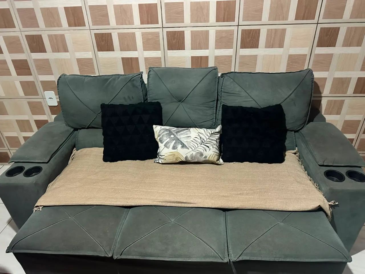 Sofá retrátil e reclinável  - Foto 3