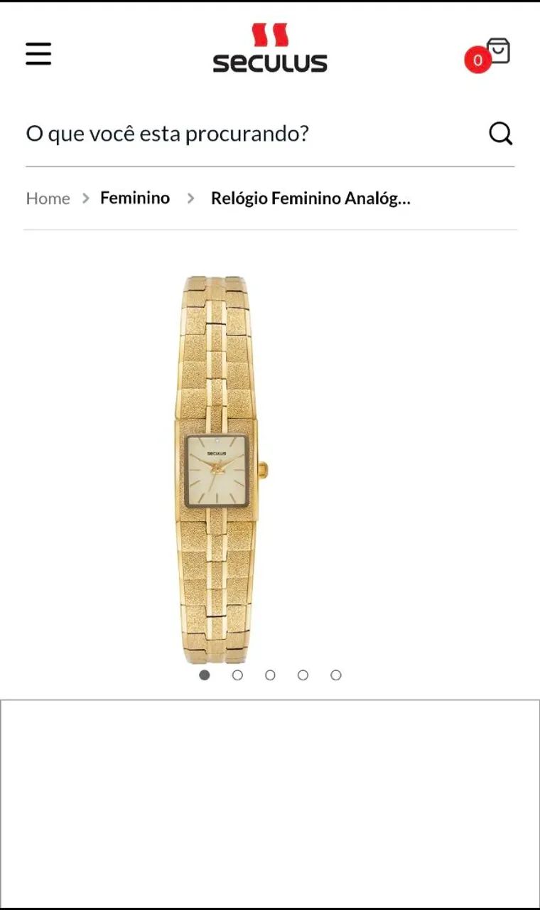 Relógio Feminino Seculus - Foto 3