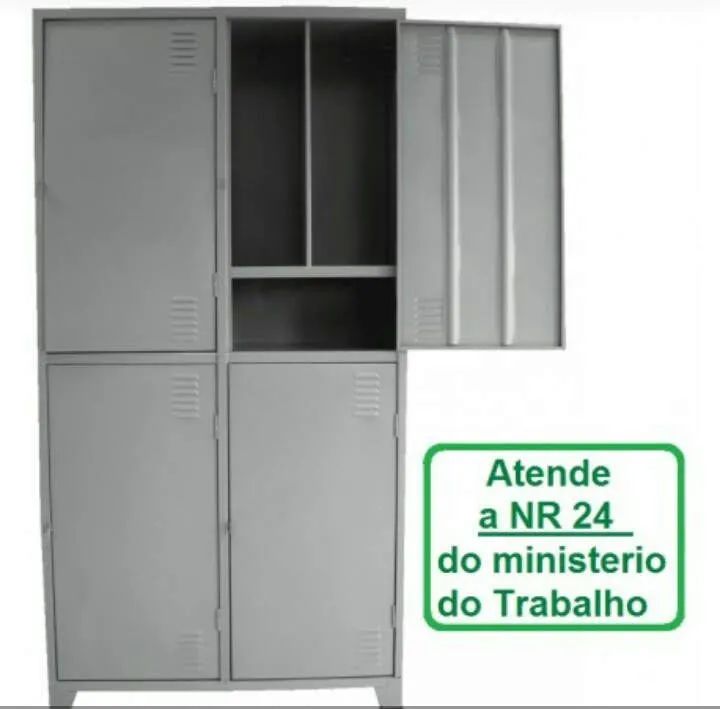 Roupeiros diversos em aço 