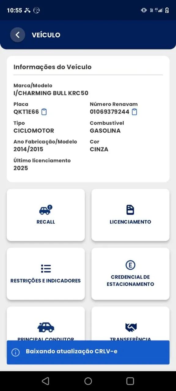 Tol vendendo esse moto Bull  - Foto 2