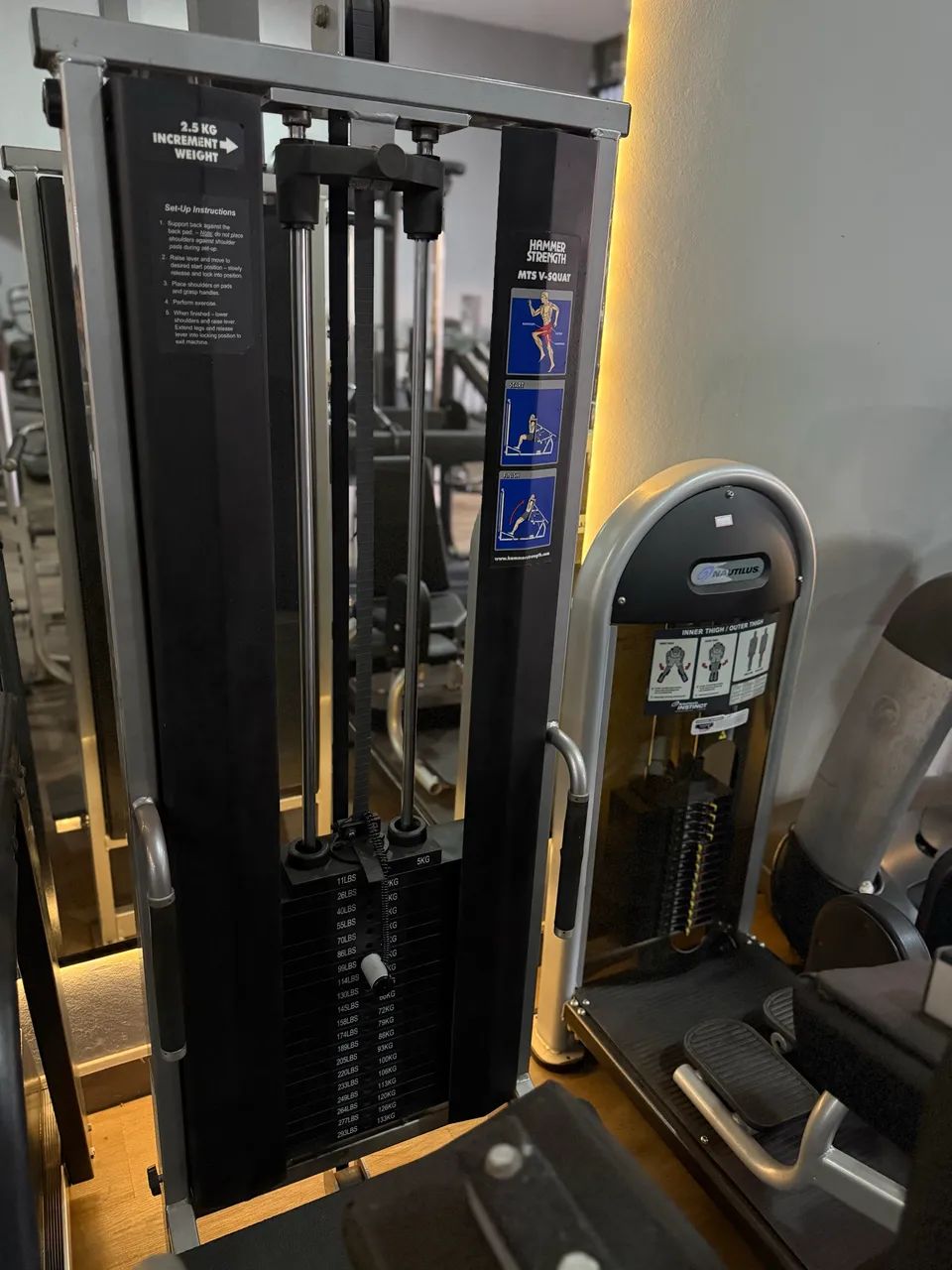 Life fitness. Hack V Squat MTS. HAMMER - Foto 6