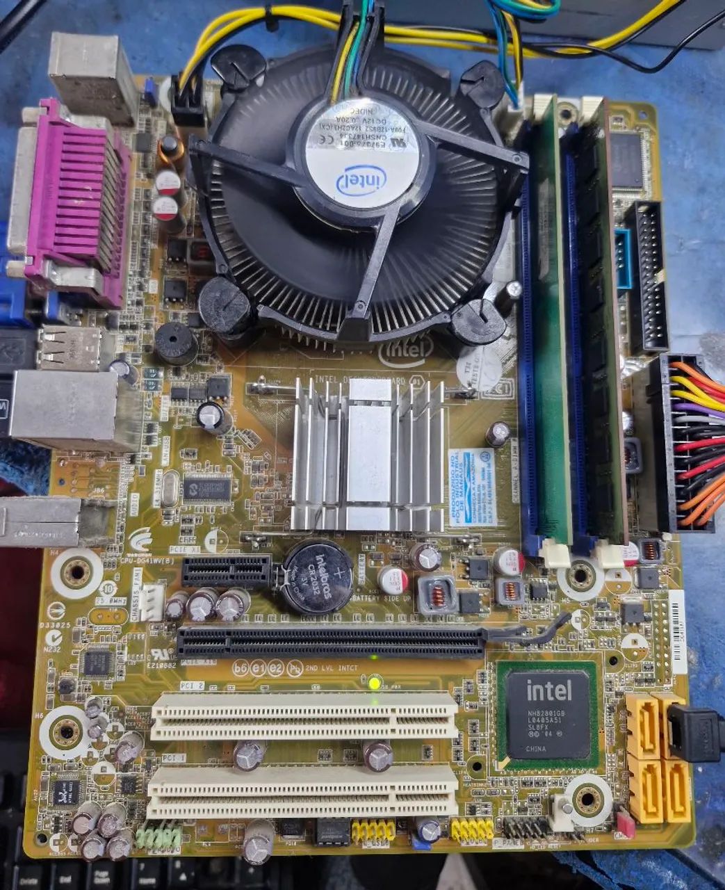 Kit Placa mãe + Processador e memória - Foto 2